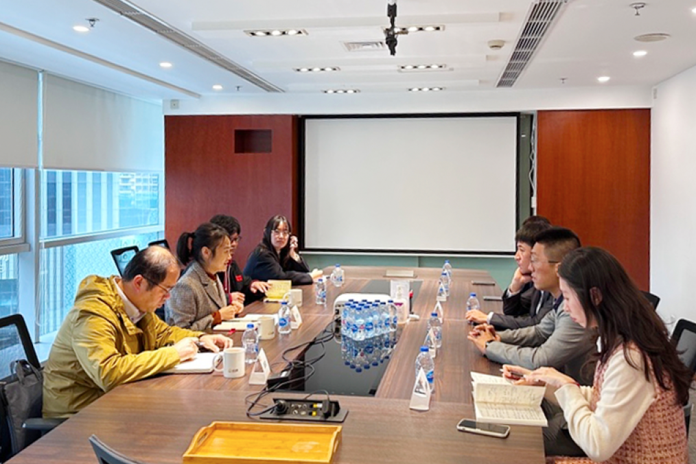 虹口区人力资源和社会保障局领导莅临我司走访调研